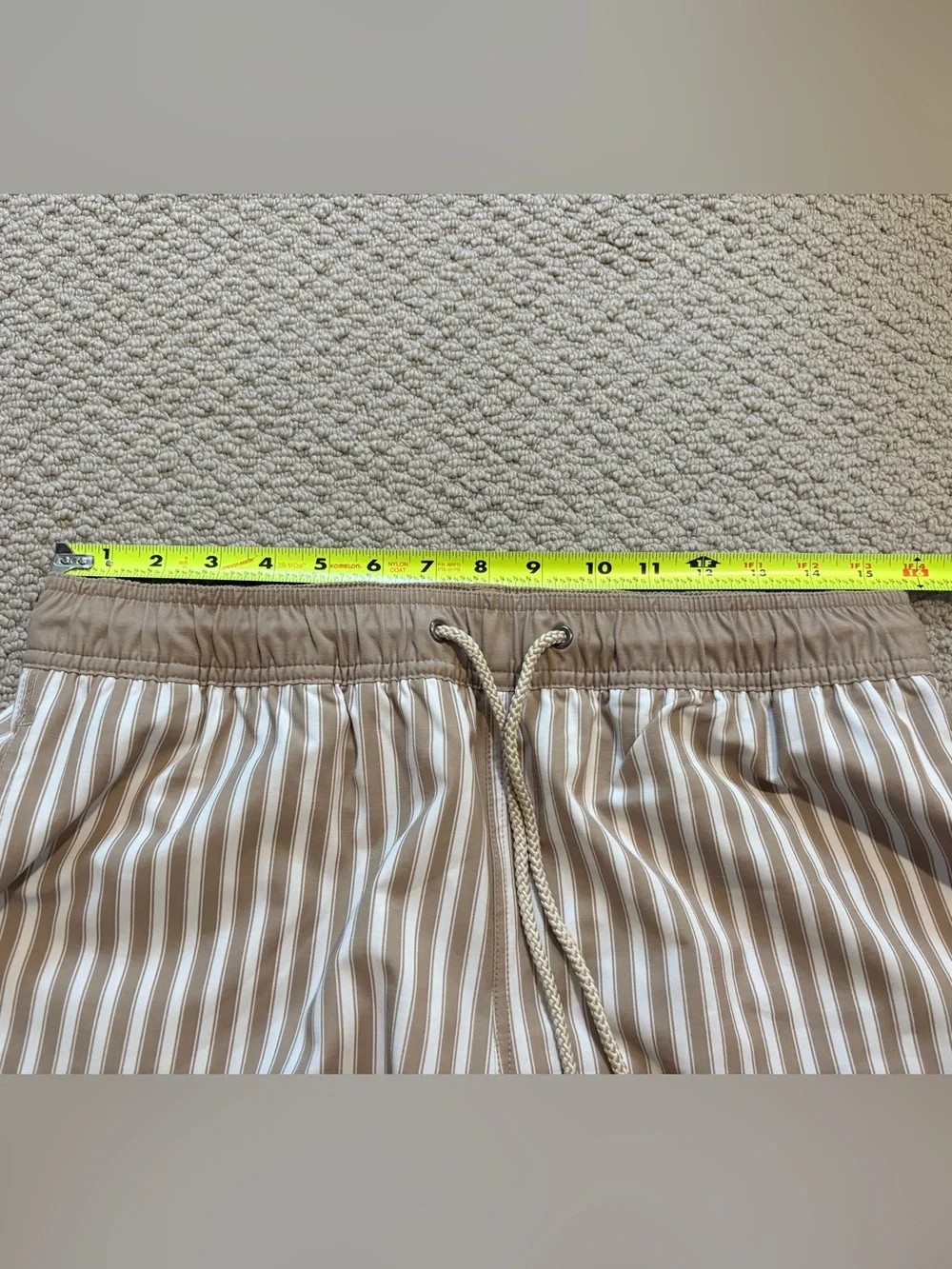 Fair Harbor X Rothy’s Bayberry Swim Trunk Men's Large Lined Shorts 7